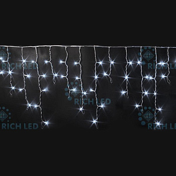 Бахрома световая (3х0.5 м) RL-i3*0.5F-RB/W