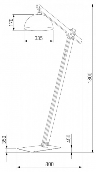 Торшер TK Lighting Oslo 5023 Oslo