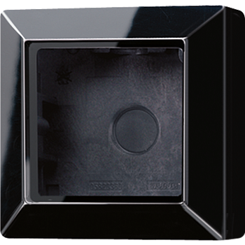 JUNG Коробка для накладного монтажа 1-кратная; чёрная