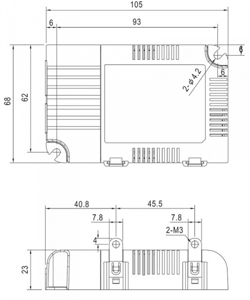 Блок питания Deko-Light Eingangsspannung 862012