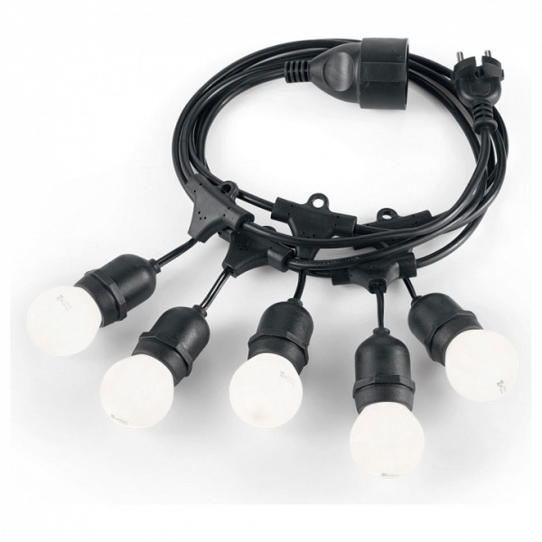 Гирлянда Супернить Ideal Lux Fiesta FIESTA SP5 NERO