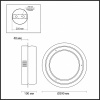 Накладной светильник Odeon Light Constance 4603/12WL