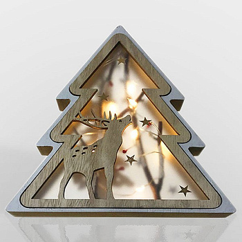 Ель световая [18 см] Елочка 504-029