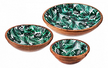 Набор из 3 чаш декоративных Art 723-108