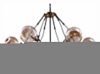 Потолочная люстра LED4U 6136 6136/6+1