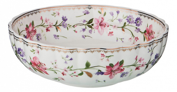 Чаша декоративная (23х8 см) Кипрей 274-966