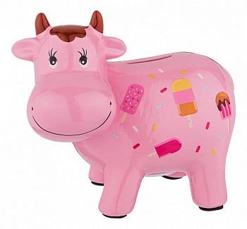 Копилка (16х9.5х14 см) Корова 574-399