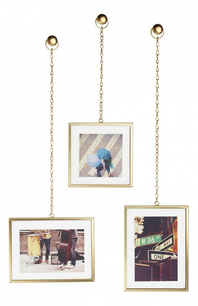 Набор из 3 фоторамок настенных Fotochain 311335-221