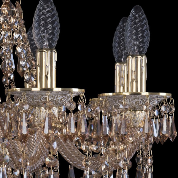 Подвесная люстра Bohemia Ivele Crystal 1603 16103/8/195 GW M721