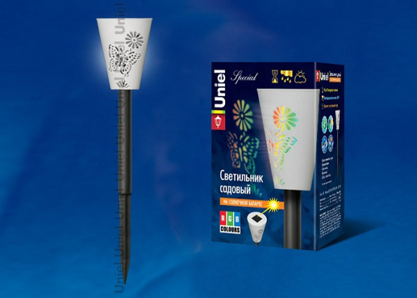 Наземный низкий светильник Uniel USL-S-015 08973