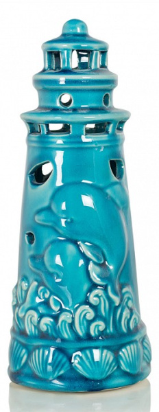 Подсвечник декоративный (26 см) Aquamarine 242409