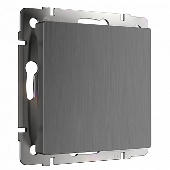 Заглушка для поста Werkel  WL04-70-11 (графит рифленый)