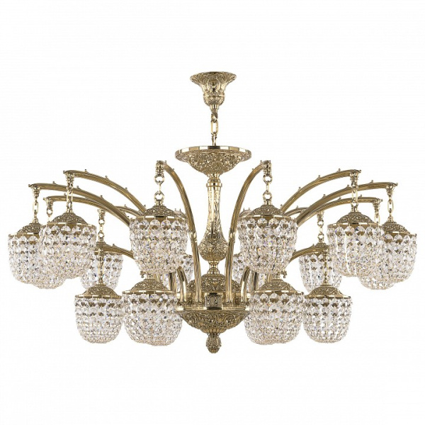 Подвесная люстра Bohemia Ivele Crystal 7211 72111R/12+6/420 G