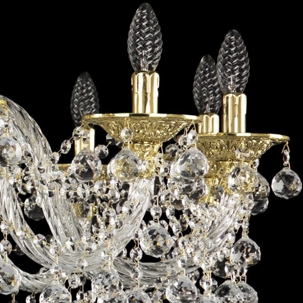 Подвесная люстра Bohemia Ivele Crystal 1609 16109/12/360 G