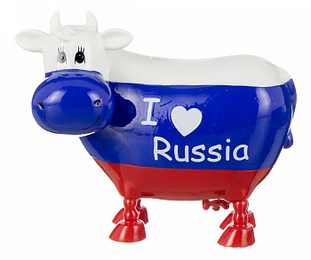 Копилка (16х9х13.5 см) Корова 574-279