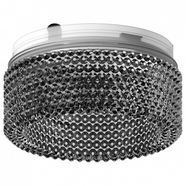 Рамка на 1 светильник Ambrella N615 N6151 BK тонированный D60*H25mm Out20mm MR16 (для корпуса светильника)