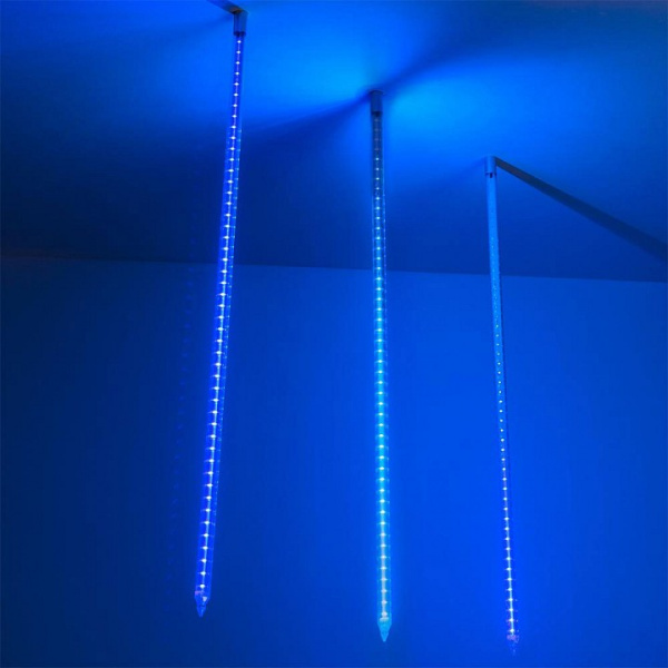 Гирлянда супернить [2.5x1 м] Icefall ARD-ICEFALL-CLASSIC-D23-1000-CLEAR-96LED-LIVE BLUE (230V, 1.5W)