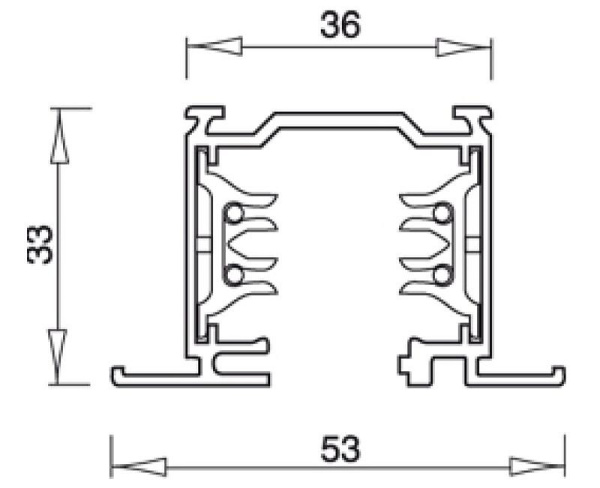 Трек встраиваемый Deko-Light  333104