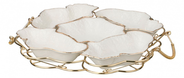 Блюдо декоративное (34х31х6 см) Art 126-681