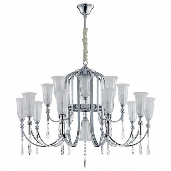 Подвесная люстра Newport 4800 4810+5/C chrome