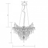 Подвесная люстра Divinare Salice 3132/16 SP-9