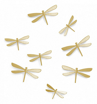 Набор фигур настенных (7x1.5x14 см) Wallflutter 1013366-104