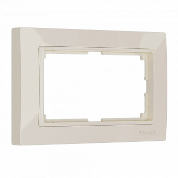 Рамка на 2 поста Werkel WL03 WL03-Frame-01-DBL-ivory (слоновая кость, basic)