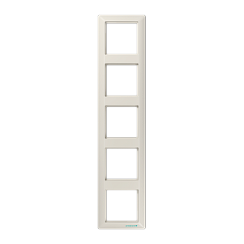 JUNG AS 500 Бежевая Рамка 5-ая антибактериальная