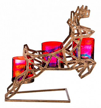 Подсвечник декоративный (35x18.2x38 см) Art-730-201