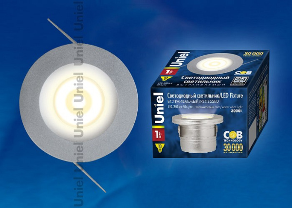 Встраиваемый светильник Uniel  7625