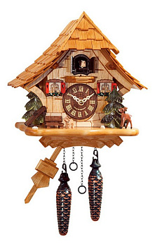 Настенные часы (22.5x15x27 см) 8M 0492-7-8M