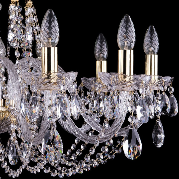 Подвесная люстра Bohemia Ivele Crystal 1406 1406/10/300/G