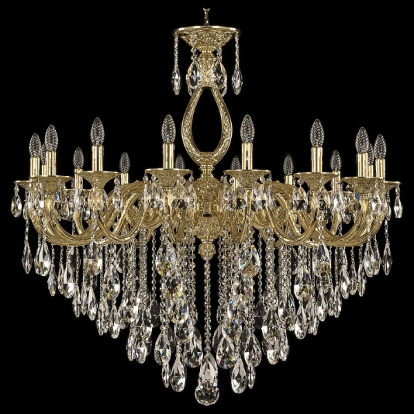 Подвесная люстра Bohemia Ivele Crystal 7101 71301/16/360 B G