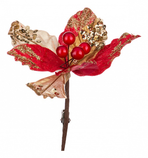 Цветок (17 см) Пуансетия 241-1002