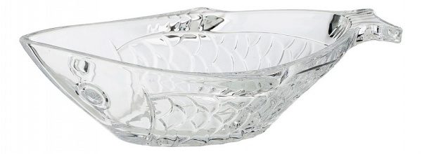 Чаша декоративная (21x15.5x5 см) Рыба 355-296