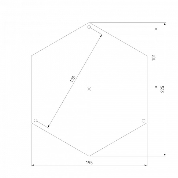 Наземный низкий светильник Elektrostandard Columba a043657
