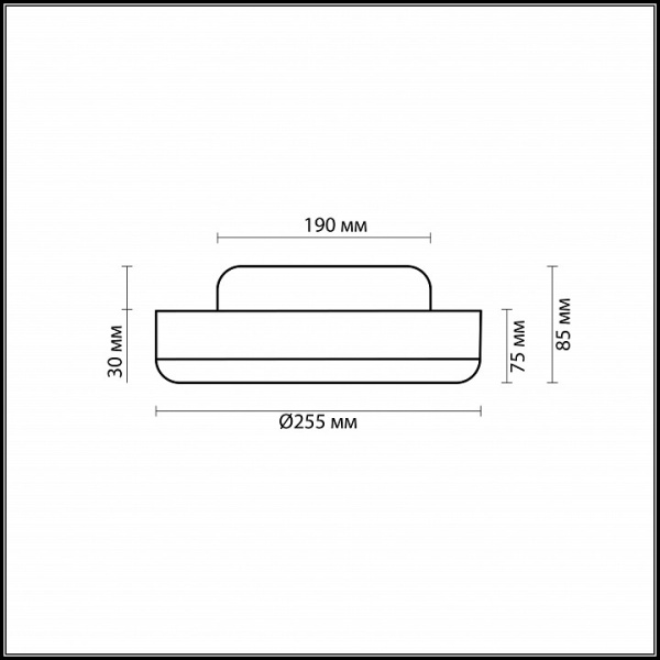 Накладной светильник Odeon Light Yun 2177/1C