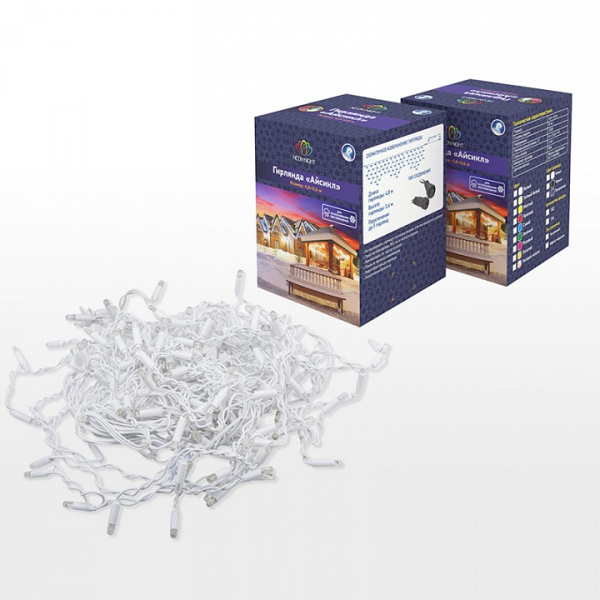 Бахрома световая [4.8х0.6 м] Айсикл 255-164