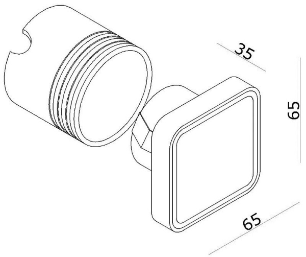 Встраиваемый светильник Deko-Light Hadar 563005