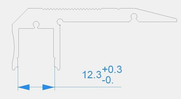 Профиль накладной Deko-Light AL-02-10 970521