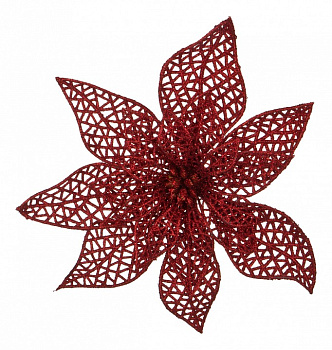 Цветок (18 см) Пуансетия 241-2396