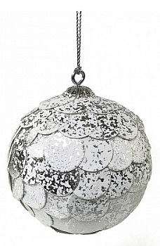 Елочный шар (9.8x9.8x10.5 см) Paper ball en_ny0072