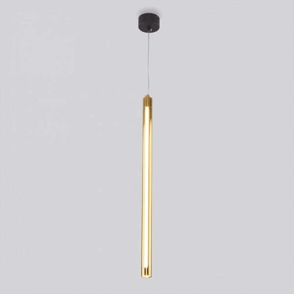 Подвесной светильник Eurosvet Strong 50189/1 LED черный/золото