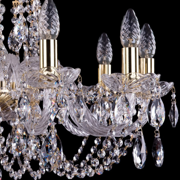 Подвесная люстра Bohemia Ivele Crystal 1406 1406/10/240/G