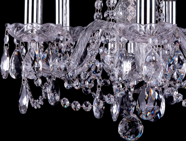 Подвесная люстра Bohemia Ivele Crystal 1402 1402/5/141/Ni