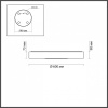 Накладной светильник Odeon Light Lunor 4948/60CL
