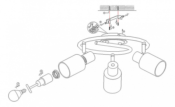 Спот Globo Kati 54913-3