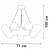 Подвесная люстра Vitaluce V48410 V48410-8/12S
