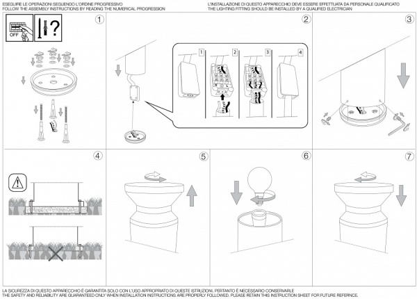 Наземный низкий светильник Ideal Lux Torre TORRE PT1 SMALL ANTRACITE