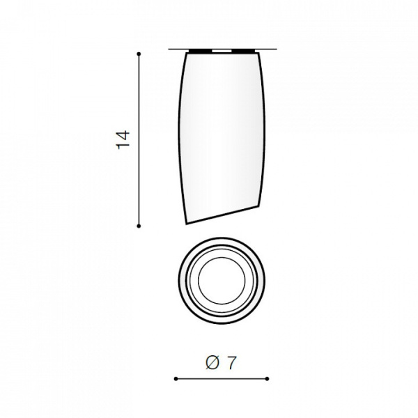 Накладной светильник Azzardo Vasko AZ1490